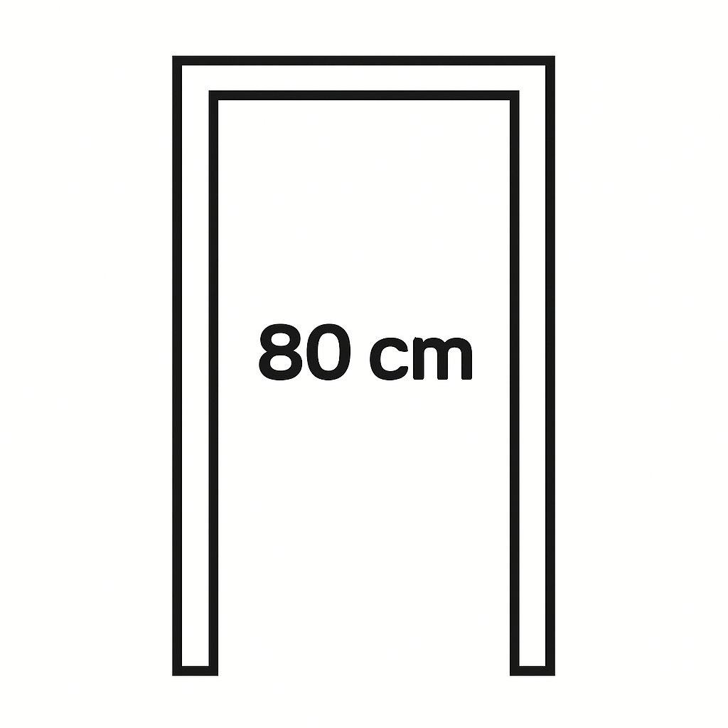 Obložková zárubeň 80