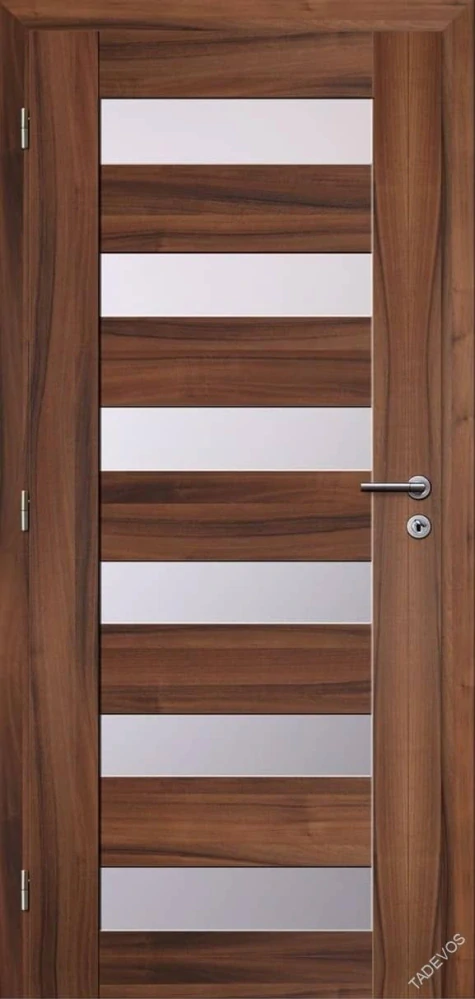 Interiérové dveře 80P VIVA 50 Ořech MDF