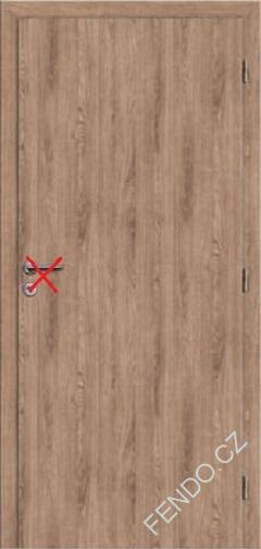 Interiérové dveře 80P Dub Royal Plné 210cm