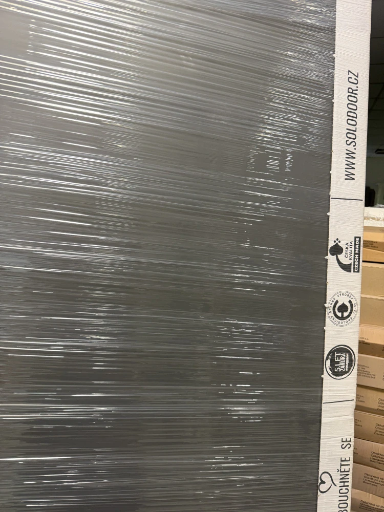 Interiérové dveře 80L DTD Plné Steel Grey